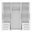Mokkaro 4 Door Wardrobe