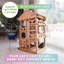 Maisonnette de style château pour chat Petique