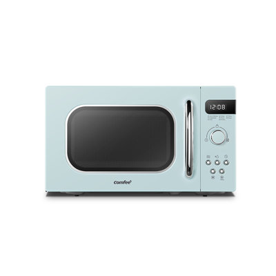 Living And Home 44cm 20m³ L 800W - Watt Smart External Countertop Microwave with Sensor Cooking and Air Frying Capability