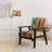 Cubism Experiment With Minimalist I - Upholstered Landscapes Accent Chair and Modern Chair-765271261