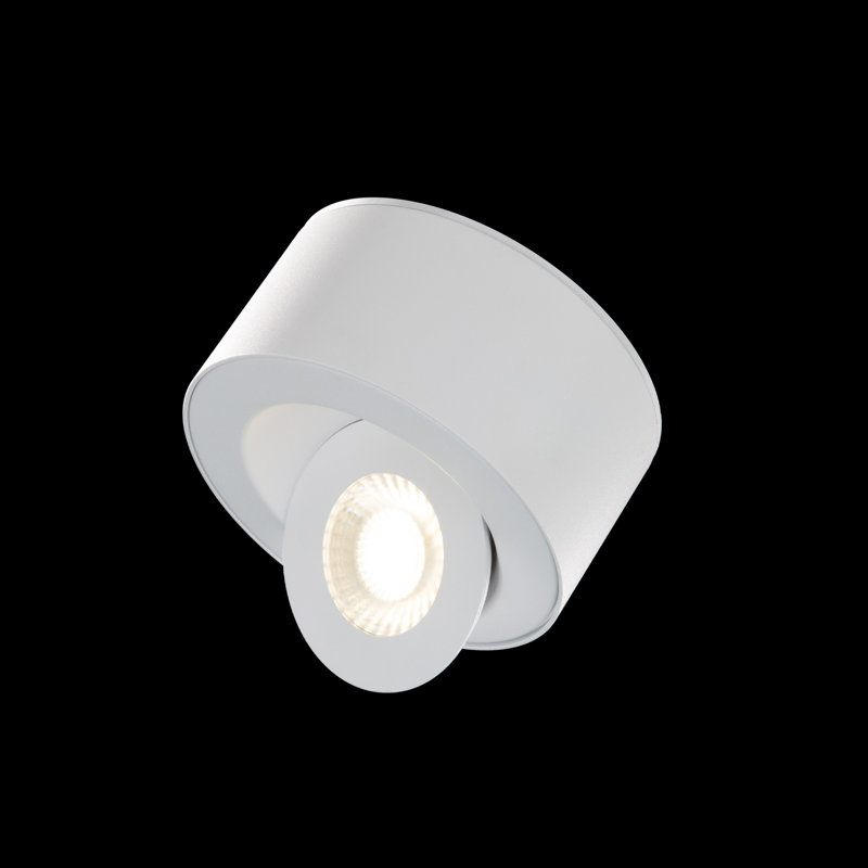 Plafonnier encastré à DEL 5 po Peek, 3000 K, Blanc