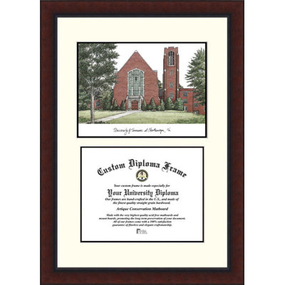 NCAA UTC Mocs Legacy Scholar Diploma Frame
