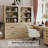 Bookcase with 2 File Drawers, Bookshelves Floor Standing 3 Tier Adjustable Shelves Organizer and Storage, 70in Tall Bookshelf for Home Office, Living Room, Bed Room