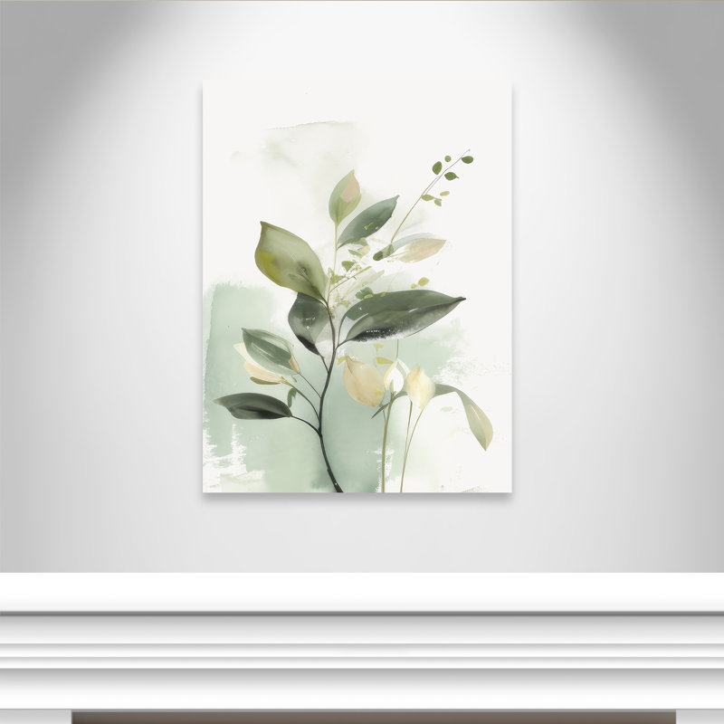 «Greenery Serenade II» par Irena Orlov, Sans cadre, 30'' W x 40'' H, Toile tendue