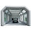 Cabine de peinture gonflable améliorée 26 x 15 x 10 pi avec système de filtre à air, tente de pulvérisation portative pour voitures et VUS