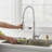 Parma Pull Down Single Handle Kitchen Faucet-35943615