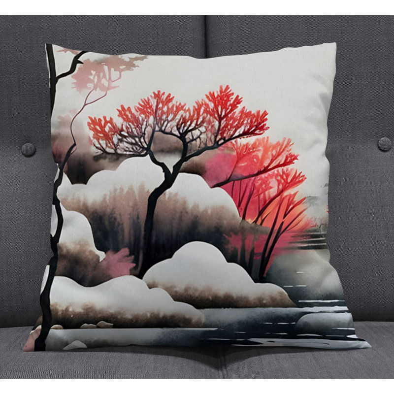Coussin décoratif, Polyester, H 16 po x l 16 po