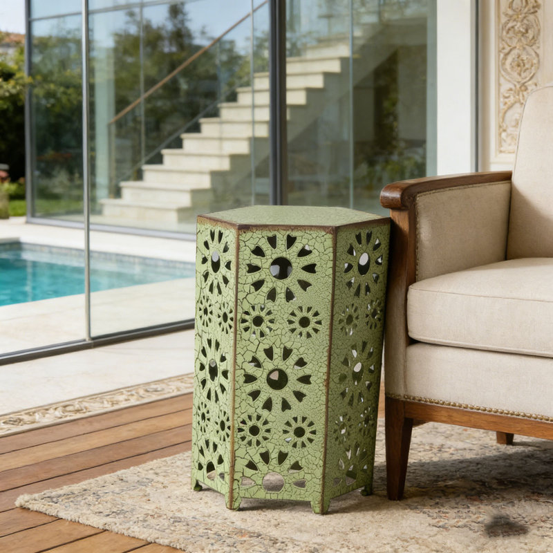 Table d'appoint 12 po, Vert
