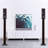 60cm Wood Grain Fixed Height Speaker Stand Universal Floor Pair Heavy Duty Surround Sound Studio Monitor Stand For Home Theaters With Sand Filling Tuning Function