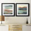 Ocean Bluff - ensemble de 2 peintures encadrées-61463652-61463656