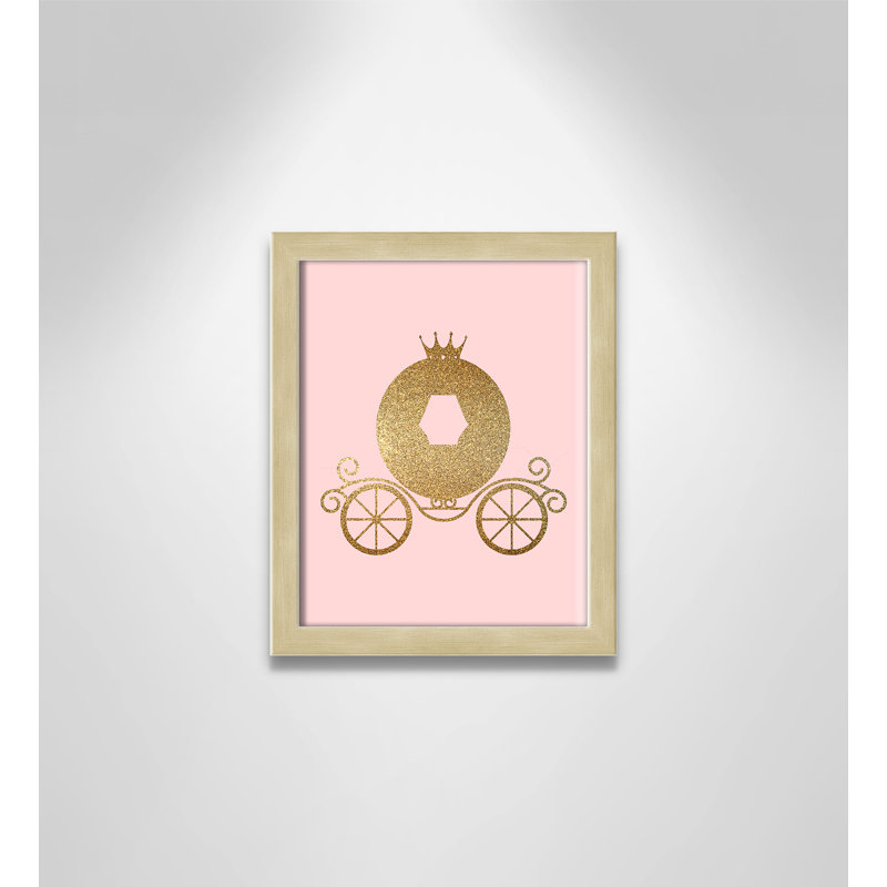 Fairy Tale Fairytale 3, impression sur papier, H 11 po x l 9 po x P 1,19 po, Cadre boîte champagne clair