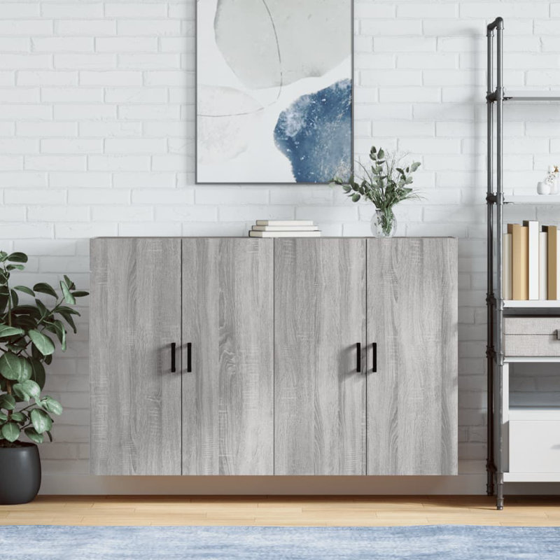 Minahal Bathroom Cabinet, Grey Sonoma