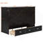 Grand lit escamotable avec grands tiroirs et port USB-121060752