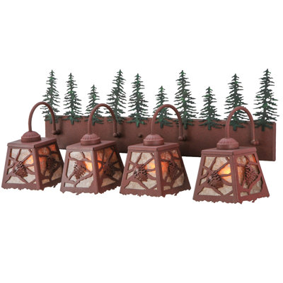 Rustic Lodge 4 - Light Vanity Light