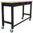 60in Work Table With Heavy Duty Frame And Mobile Capability Workbench Solid Wood Top Workstation