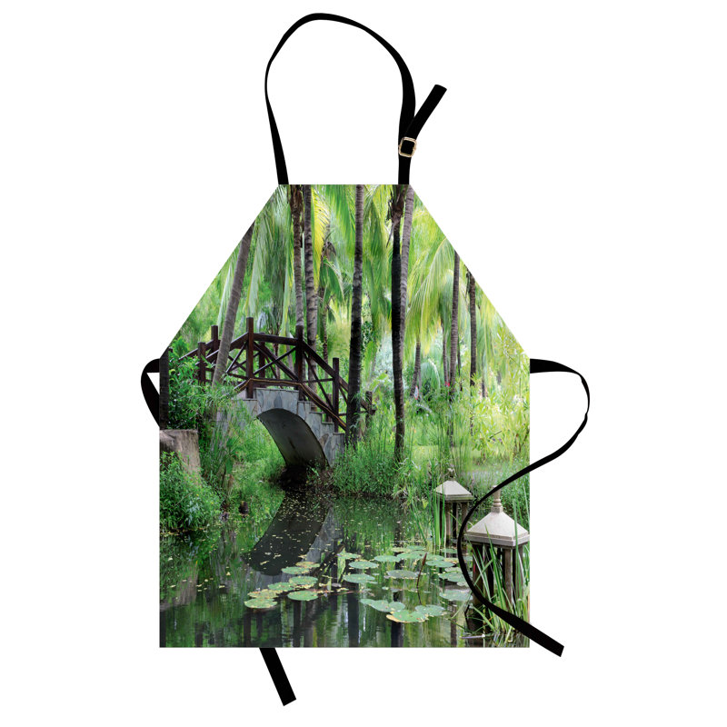 No Pattern Bib Apron