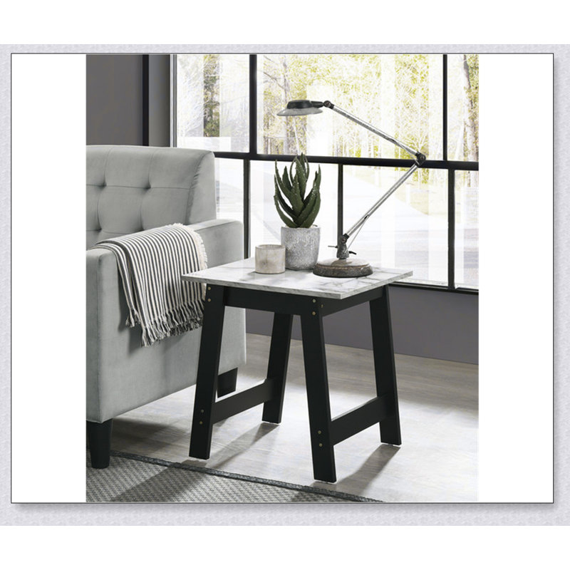 Marble Top End Table