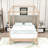 Canopy Bed with Engineered Wood Construction-559151946-559151280