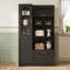 Garde-manger avec armoire, tiroir et tablettes réglables-1161819539