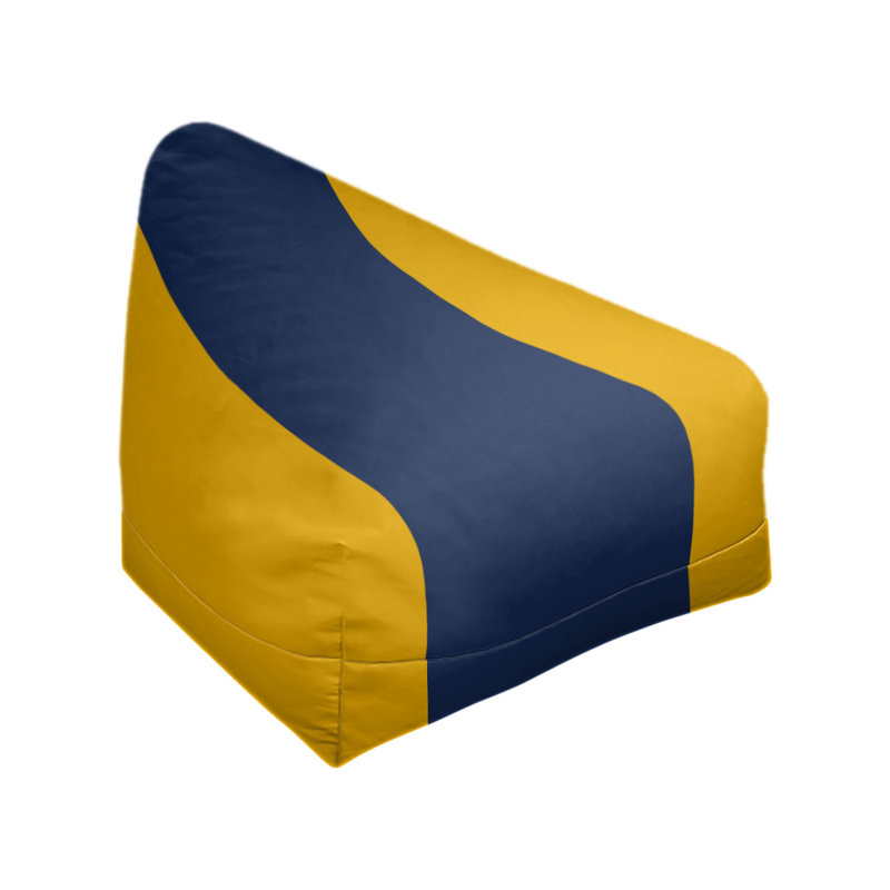 Housse de sac de pois standard Atlanta, Doré / bleu marine / doré