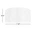Plafonnier encastré 3 lumières 17,9 po Dottie-69451880