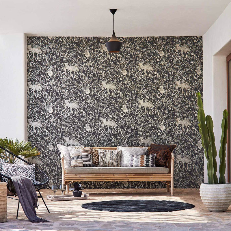 Lengau 10.05m x 68.6cm Wallpaper Roll, Oyster