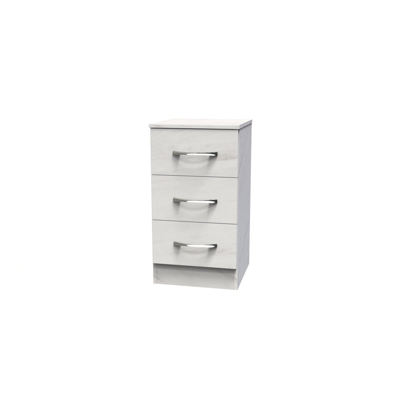 Dekyn 37cm W Manufactured Wood Bedside Table