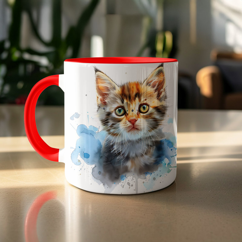 Mug, Red, 4