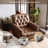 Enoks Tufted Leather Armchair-2032322755