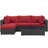 Modway Sojourn Wicker Ratta Outdoor Patio Sectional Set in-38631779