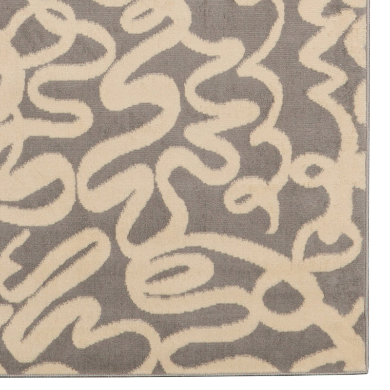 Mawhinney Geometric Indoor Rug, Rectangle 6'5" x 9'3"
