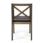 Chaise avec 2 coussins Perla