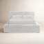 Lit plateforme tapissier Neale-92165446
