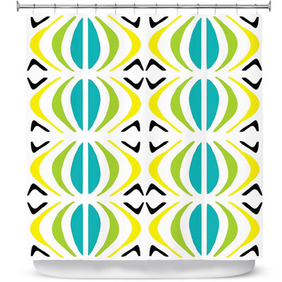 Rideau de douche simple glyph