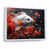 White Floater Framed