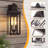 Alvester 18" H 2-Light Bronze Iron Outdoor Wall Lantern-1001788007-986724626