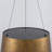 1 - Light LED Dimmable Drum Chandelier