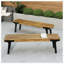 Banc en bois Lilana