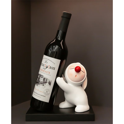 Kaique Tabletop Wine Bottle Rack White