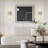 14 In. Cylinder Dimmable Indoor Led Wall Sconces With Glass Shade