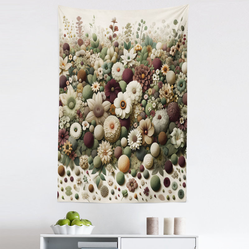 Tapisserie en microfibre, H 30 po x l 45 po