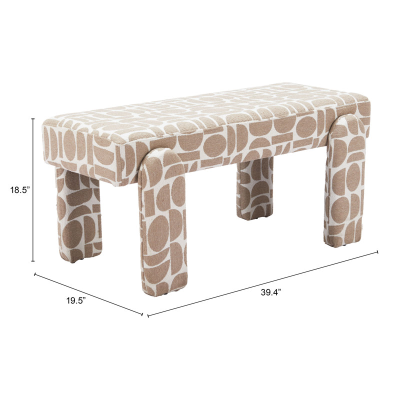 Banc Jordan - gris