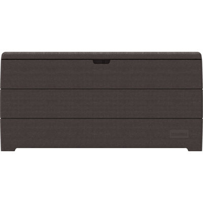 Duramax Building Products CedarGrain 50'' W 110 Gallons Water Resistant Lockable Deck Box
