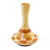 Wood Table Vase