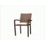 Chaise de patio empilable avec coussin Frony Lindy
