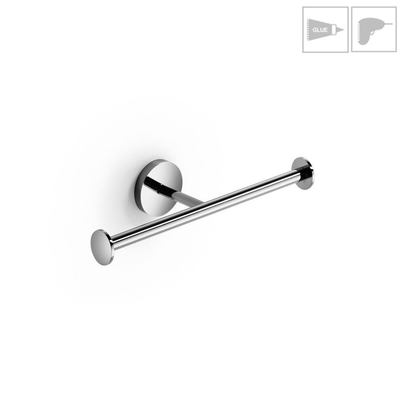 Porte-papier hygiénique double fixé au mur duemilla