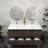 60'' Double Bathroom Vanity with Acrylic Top-70056052