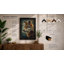 Wolf In Profile Boho - Print-698942456-698942459