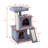 Double-Layer Cat Tree With Cat House And Ladder
