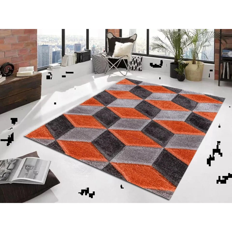Shag Area Rug, Rectangle 200 x 290 cm